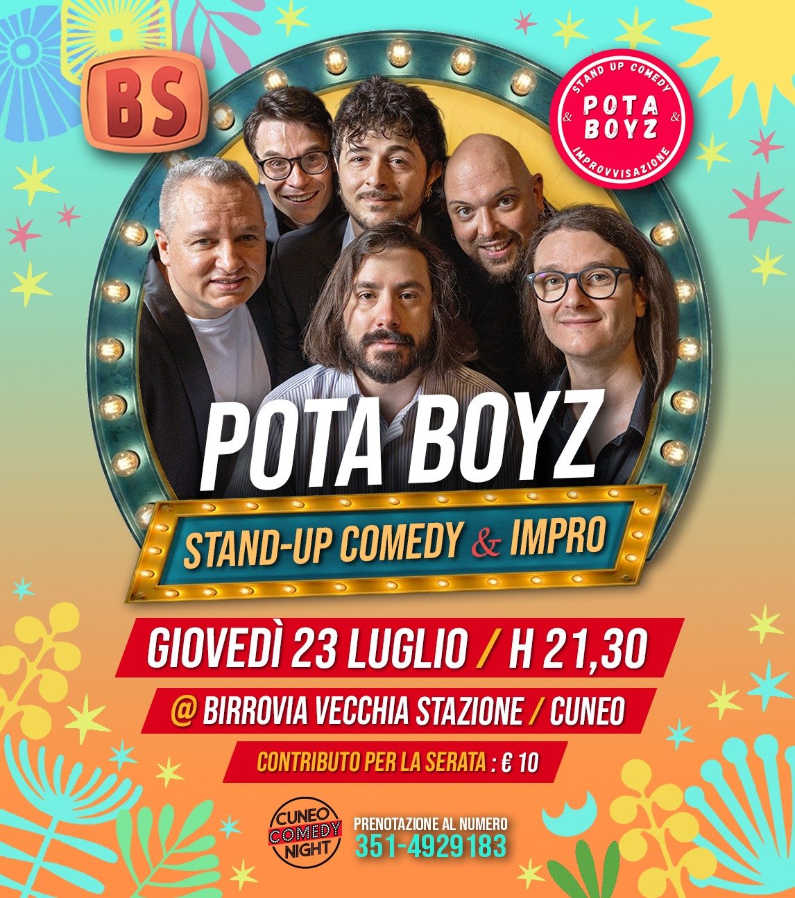 CUNEO @ Birrovia ⭐ Pota Boyz Comedy